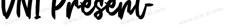 VNI Present字体转换